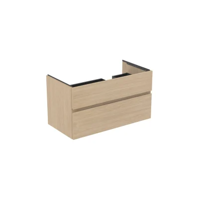 Ideal Standard Finesse - izlietnes skapītis 100x51x55 cm, 2 atvilktnes, balts ozols E3446US