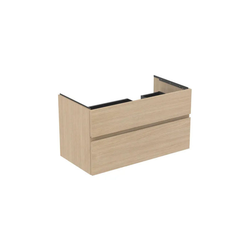 Ideal Standard Finesse - izlietnes skapītis 100x51x55 cm, 2 atvilktnes, balts ozols E3446US