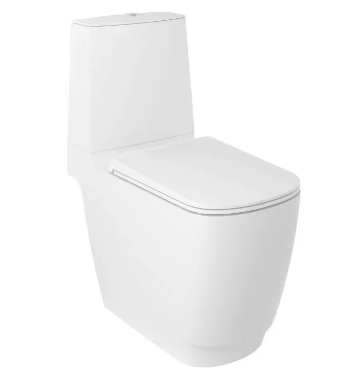 Kludi Resa S - WC kombinētais pods, apakšējā noteka, Rimless, Spiralflush, matēti balts 27WCB0253