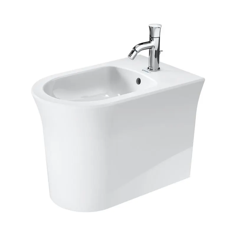 Duravit White Tulip - stāvbide, WonderGliss, balta 22931000001