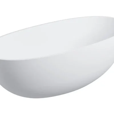OMNIRES Shell M+ - brīvi stāvoša vanna, 160x75 cm, balta matēta SHELLWWBM