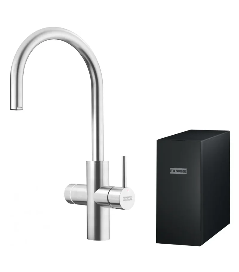 Franke Mythos - virtuves izlietnes maisītājs ar filtru sistēmu, nerūsējošais tērauds 160.0708.956