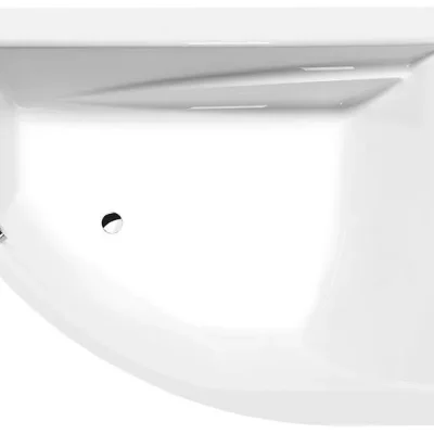 Polysan vannas - Asimetriska vanna TANDEM R, 170x130x50 cm, labā, Heavy Shell, balta 97611