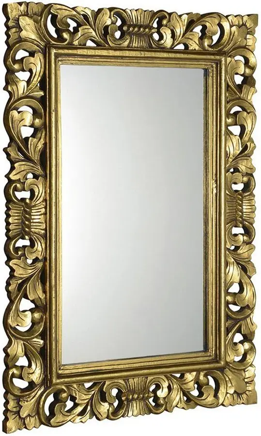 Sapho Scule - rāmja spogulis, 80x120 cm, zelta IN316