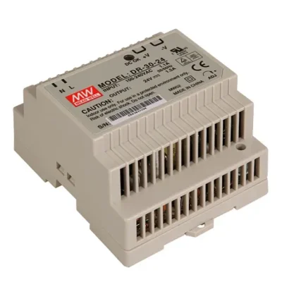 Sanela barošanas bloki - barošanas bloks montāžai uz DIN montāžas sliedes, 85-240V AC/24V DC SLZ 04Y