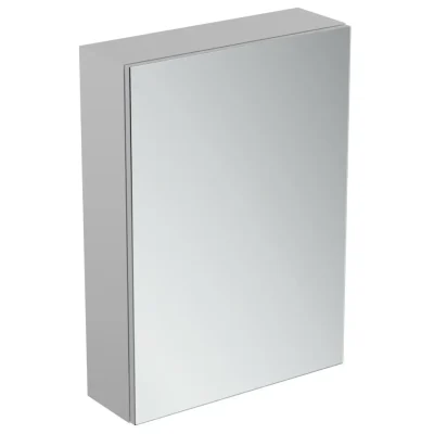 Ideal Standard Mirror&Light - LED spoguļskapis ar apgaismojumu un atvilktni, 60x70 cm, alumīnijs T3430AL