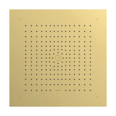 Hansgrohe Raindance E - galvas duša, 40x40 cm, pulēta zelta apdare 26252990