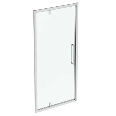 Ideal Standard i.Life - pivot dušas durvis 100 cm, silver bright/caurspīdīgs stikls T4841EO