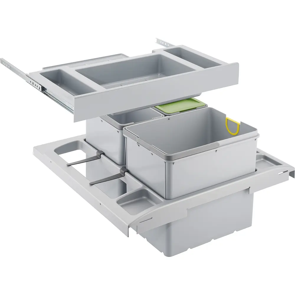 Franke Trolley Vario - atkritumu tvertne, iebūvēta 134.0066.057